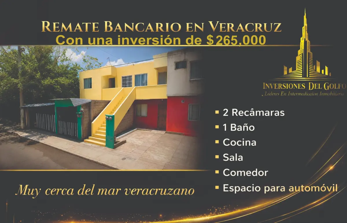Departamento en venta en Oasis, Veracruz — foto 1 de 13