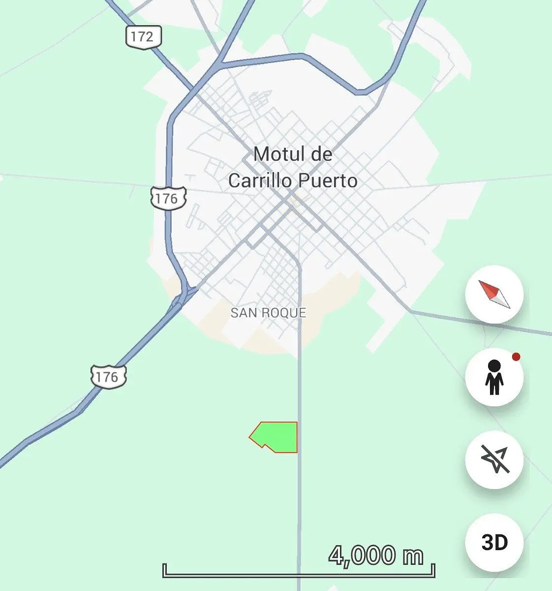 Terreno en venta en Motul de Carrillo Puerto Centro, Motul