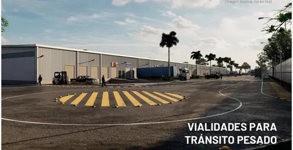 Naves Industriales sobre carretera Mérida-Cancún
