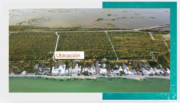 Terrenos en Tercera, Cuarta y Quinta fila en Chicxulub