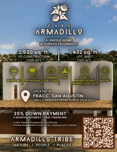 Casa en venta en Brisas de Zicatela, Santa María Colotepec — foto 2 de 2