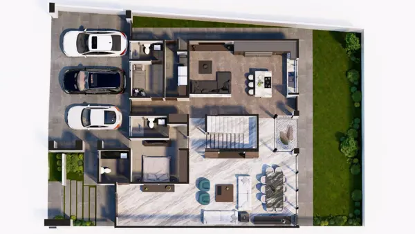 Casa en venta en Fraccionamiento Bosques de las Misiones, Santiago — foto 3 de 4