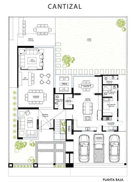Casa en venta en Cantizal, Santa Catarina — foto 3 de 4