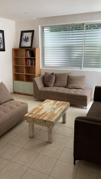 Excelente, departamento en renta en planta baja en la colonia condesa
