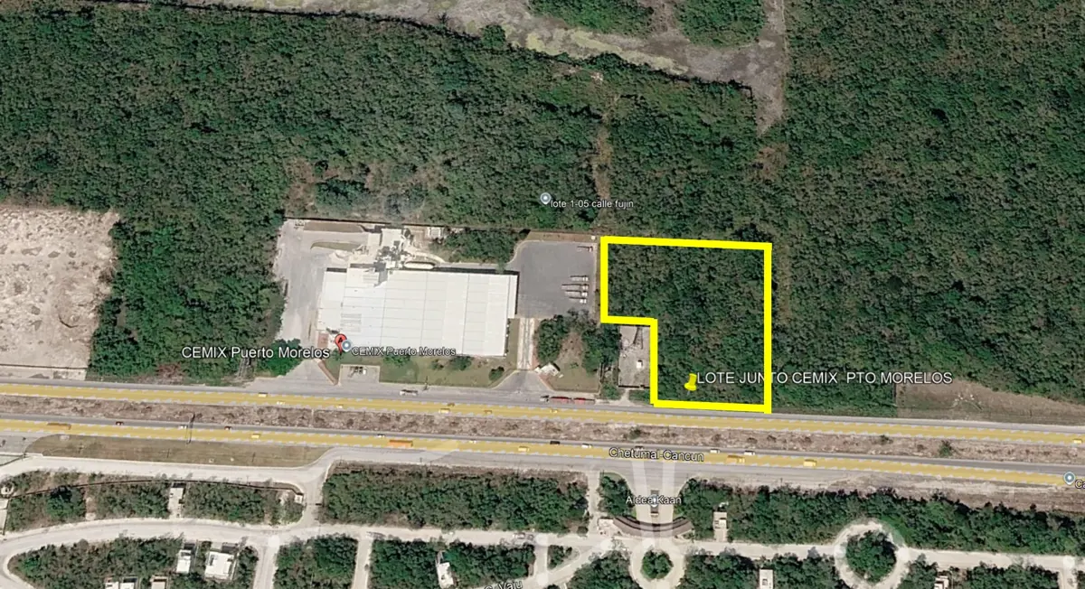 Terreno en venta en Puerto Morelos, Puerto Morelos
