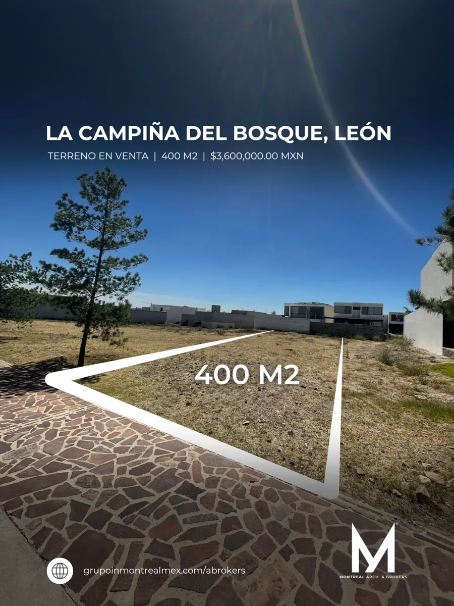 Terreno en venta en La Campiña del Bosque, León