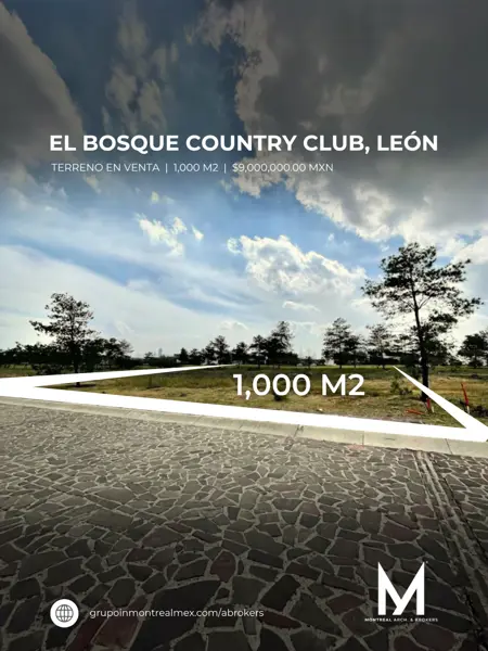 Terreno en venta en Country Club Gran Jardín, León, Guanajuato