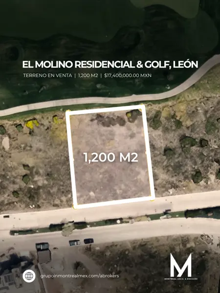 Terreno en venta en El Molino Residencial y Golf, León, Guanajuato