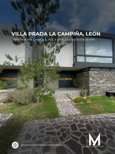Casa en venta en La Campiña del Bosque, León, Guanajuato