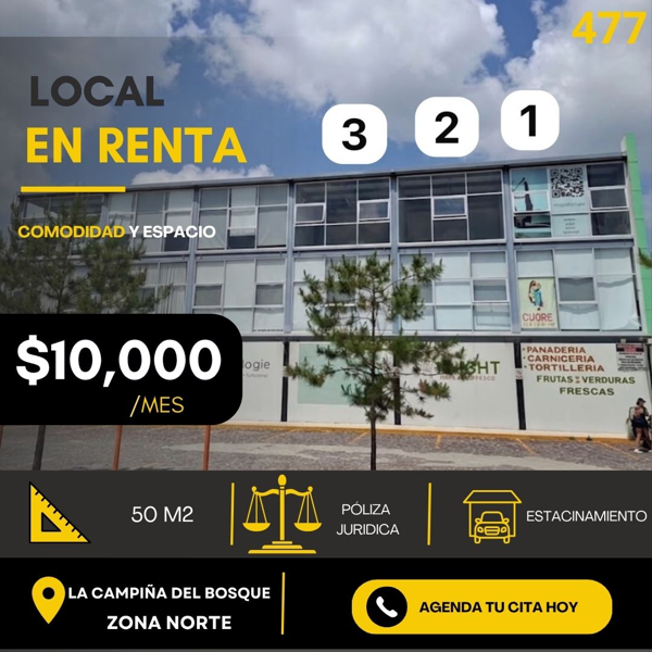 LOCAL EN RENTA EN PLAZA VIA AURELIA