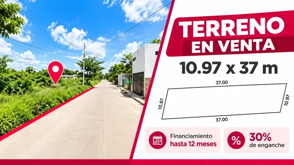 Terrenos residenciales en venta en Dzityá