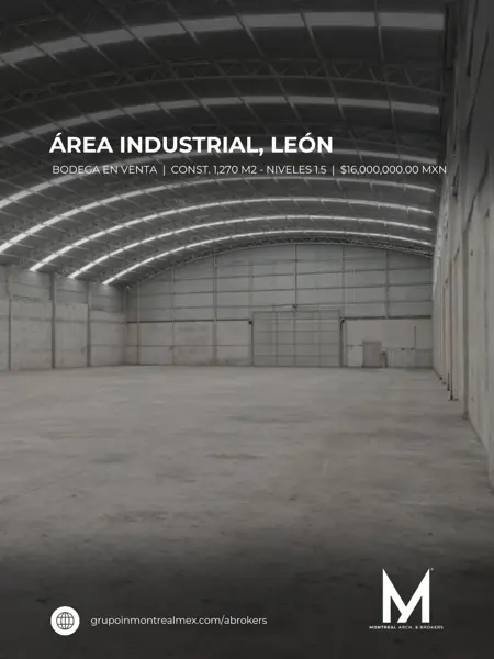 Bodega en venta en Área Industrial, León, Guanajuato