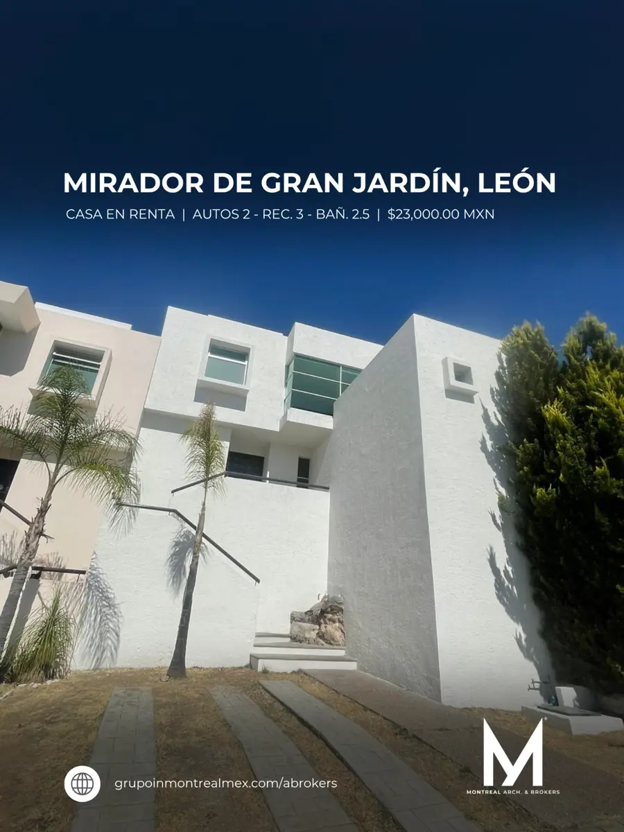 Casa en renta en Mirador de Gran Jardín, León