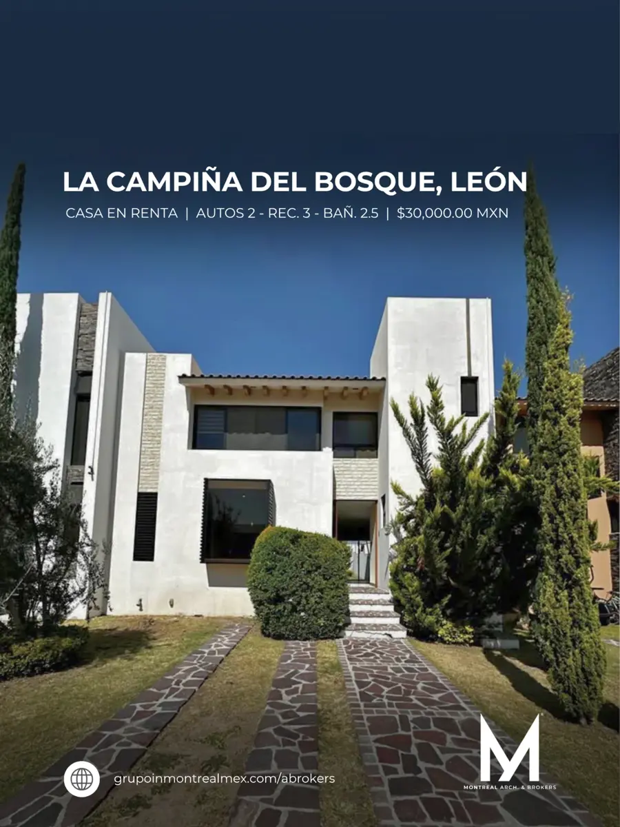 Casa en renta en La Campiña del Bosque, León