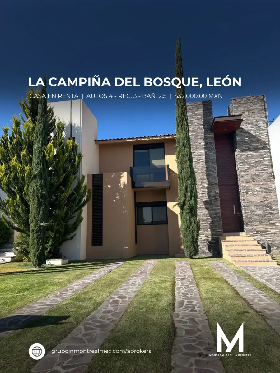 Casa en renta en La Campiña del Bosque, León