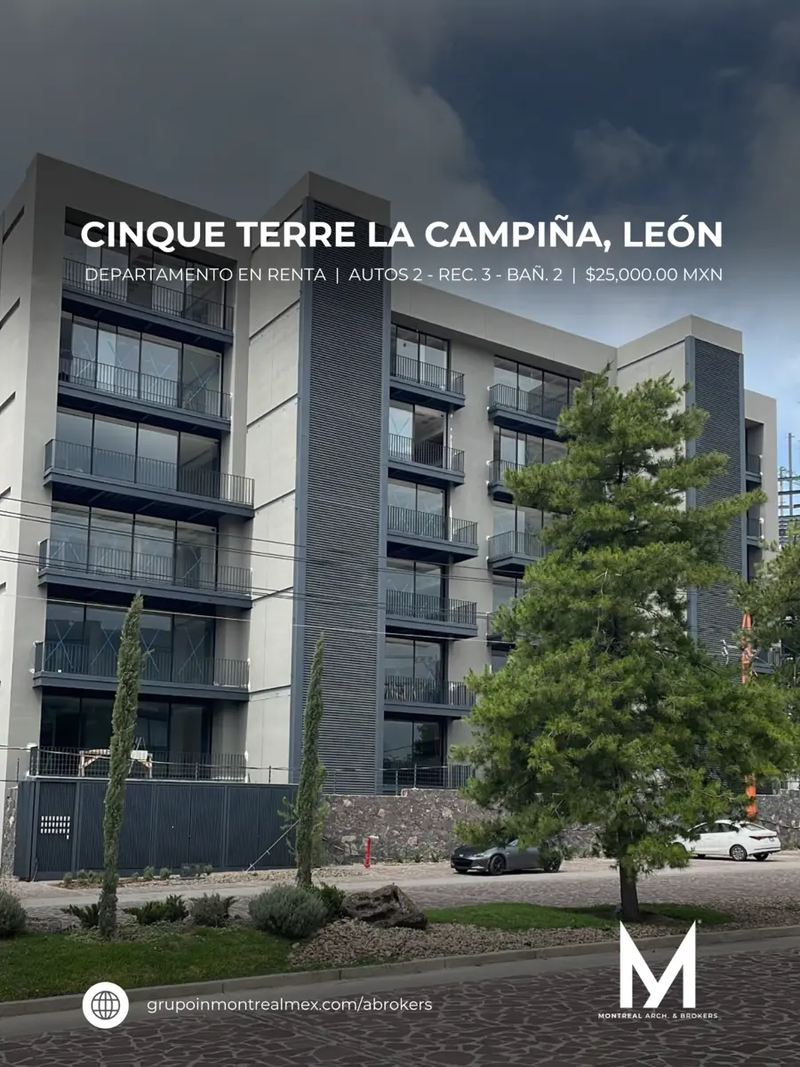Departamento en renta en La Campiña del Bosque, León