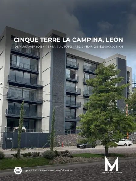 Departamento en renta en La Campiña del Bosque, León, Guanajuato