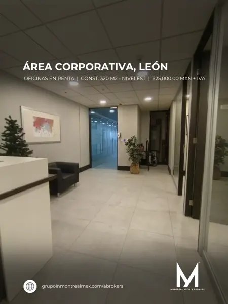 Oficina en renta en Área Corporativa, León, Guanajuato