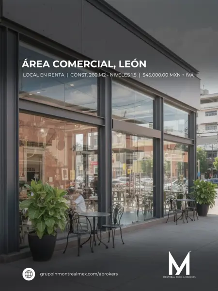 Local en renta en Área Comercial, León, Guanajuato