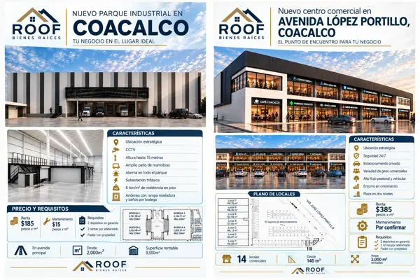 Local en renta Coacalco