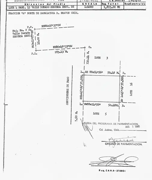 Terreno en venta en Valle Dorado, Juárez — foto 2 de 9