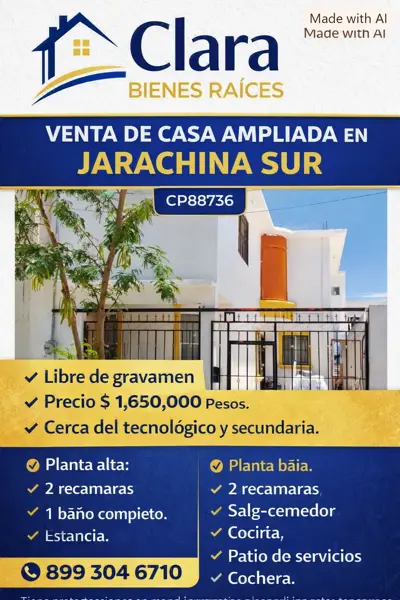 Casa en venta en Jarachina del Sur, Reynosa, Tamaulipas