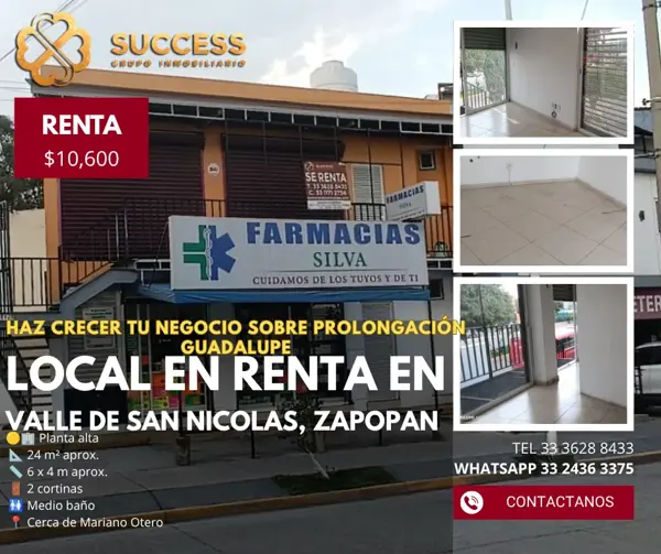 Local en Renta – Valle de San Nicolás, Zapopan