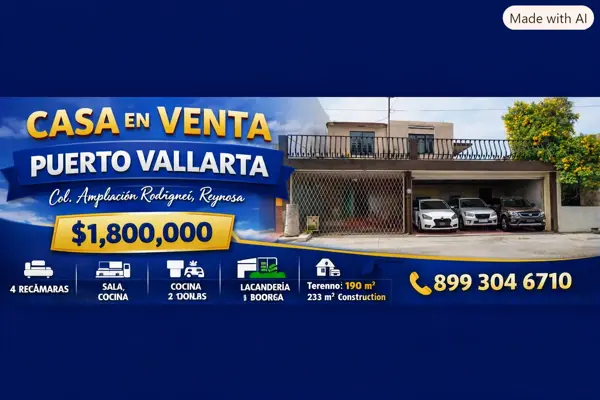 Casa en venta en Rodríguez Ampliación, Reynosa — foto 2 de 2