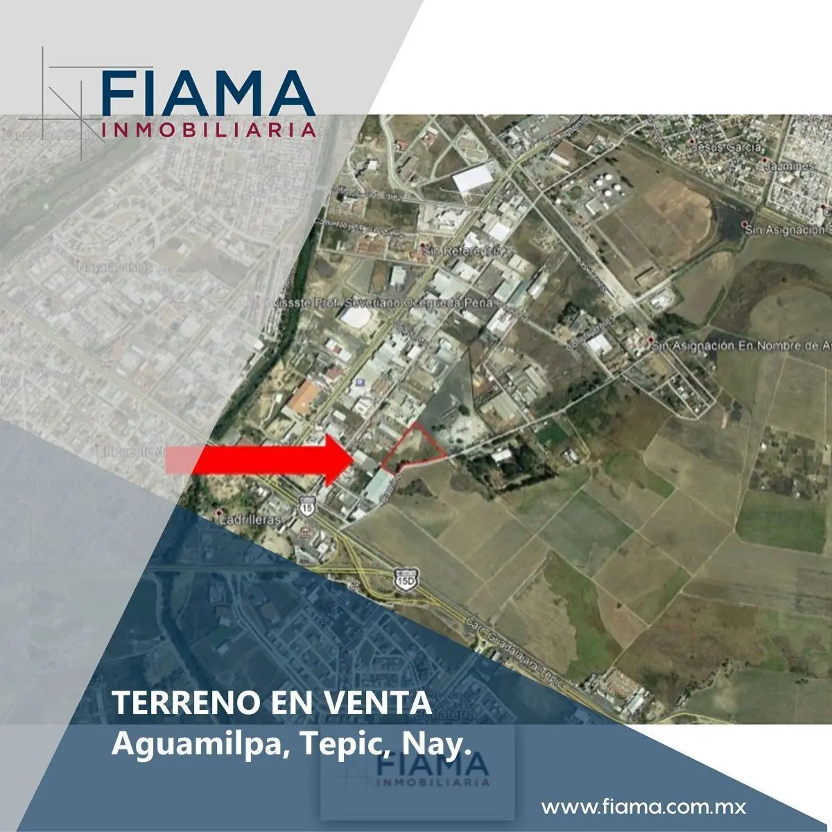 Terreno en venta en Ciudad Industrial, Tepic — foto 1 de 4