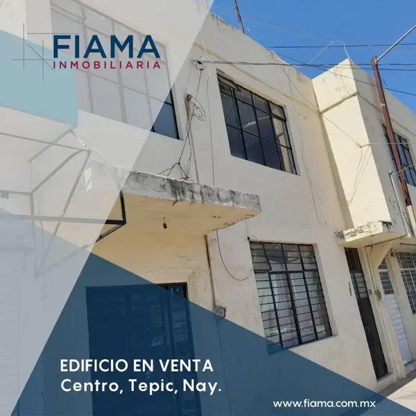 EDIFICIO EN VENTA EN COL. CENTRO, TEPIC, NAY