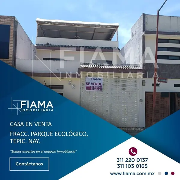 CASA EN VENTA FRACC. PARQUE ECOLÓGICO, TEPIC, NAY. CASA EN VENTA FRACC. PARQUE ECOLÓGICO, TEPIC, NAY.