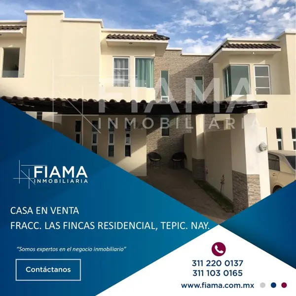 CASA AMUEBLADA EN VENTA EN FRACC. LAS FINCAS