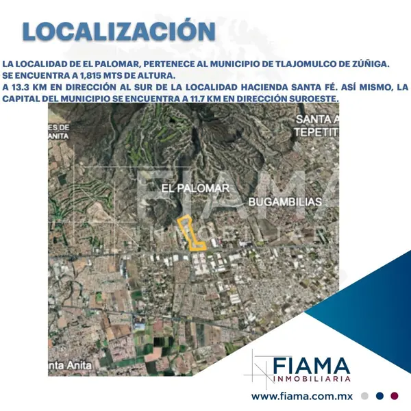 Terreno en venta en El Palomar, Tlajomulco de Zúñiga — foto 2 de 18