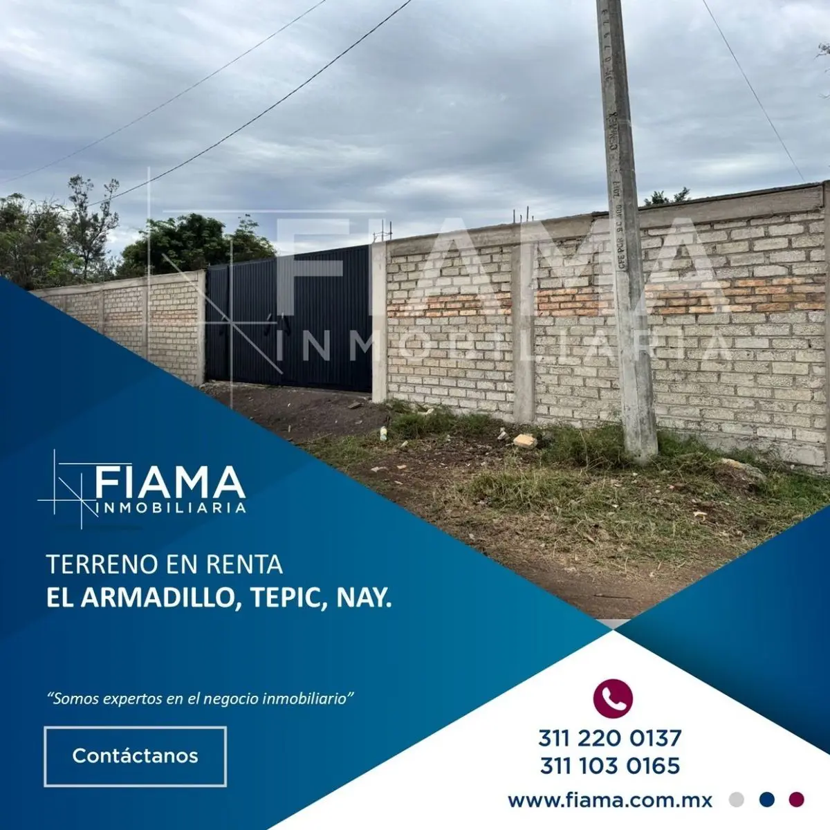 Terreno en renta en El Armadillo, Tepic — foto 1 de 3
