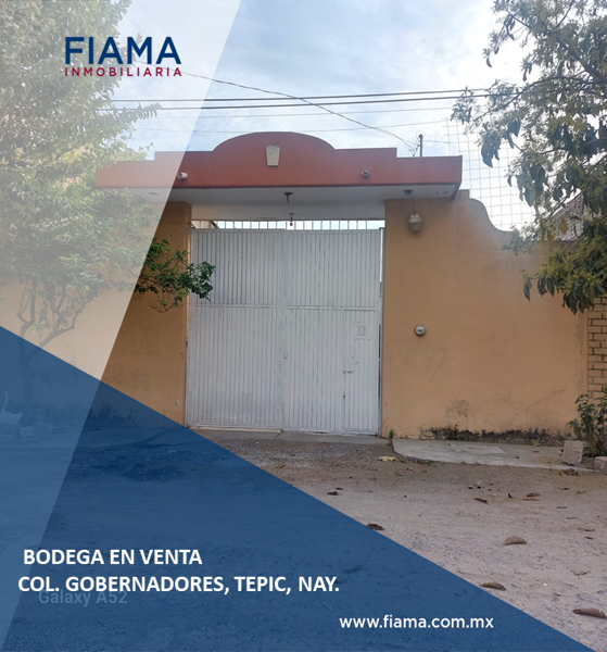 CASABODEGA EN VENTA COL. GOBERNADORES