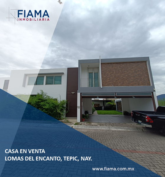 CASA EN VENTA LOMAS DEL ENCANTO, TEPIC, NAYARIT.
