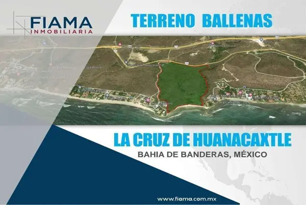 TERRENO  VENTA EN  LA CRUZ DE HUANACAXTLE,NAY.