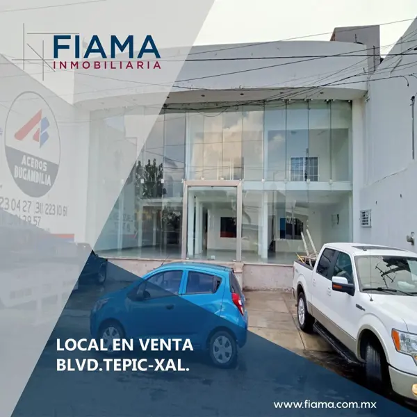 LOCAL EN VENTA Y RENTA SOBRE BLVD. TEPIC-XALICO, TEPIC, NAYARIT.