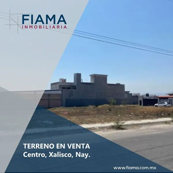 4 TERRENOS EN VENTA EN FRACC. XALISCA. XAL, NAY.