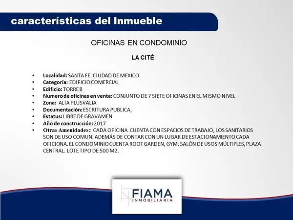 Oficina en venta en Santa Fe, Álvaro Obregón — foto 2 de 16