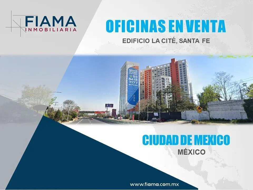 Oficina en venta en Santa Fe, Álvaro Obregón — foto 1 de 16