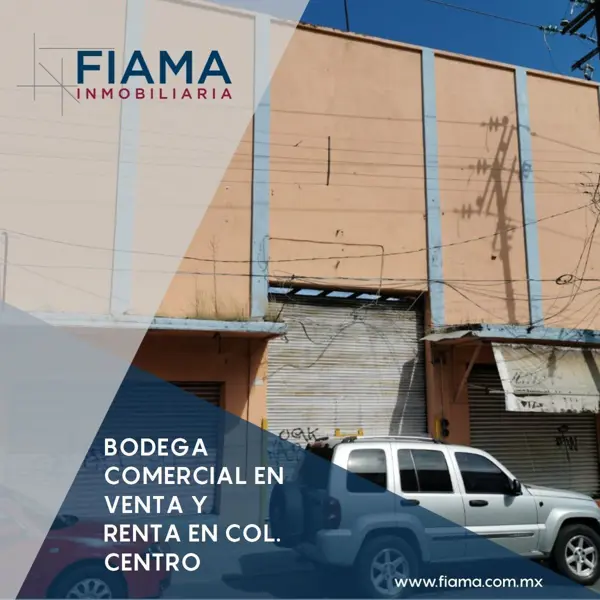 BODEGA EN VENTA EN COL. CENTRO TEPIC