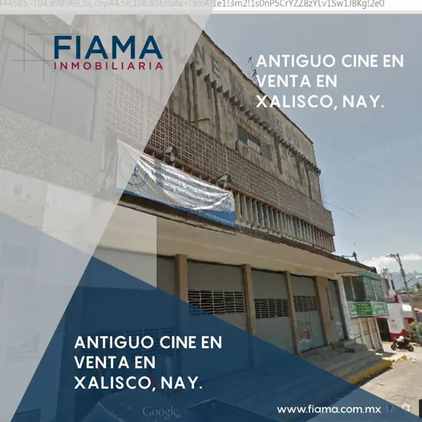 ANTIGUO CINE EN VENTA EN XALISCO, NAY
