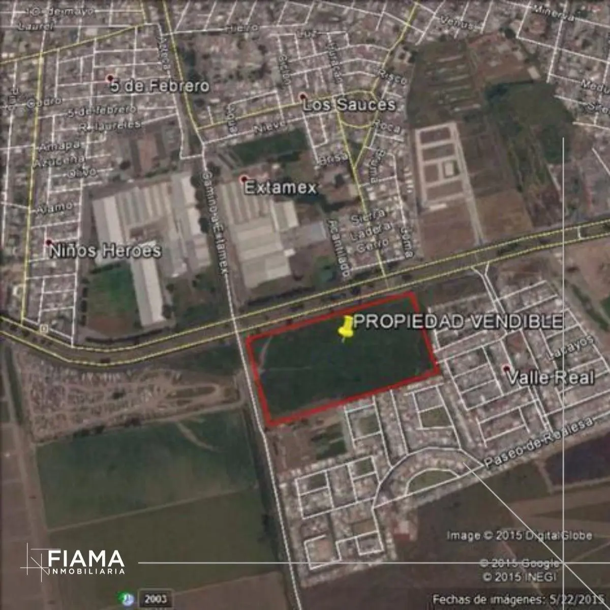 Terreno en venta en Paseo del Valle Real, Tepic — foto 1 de 7