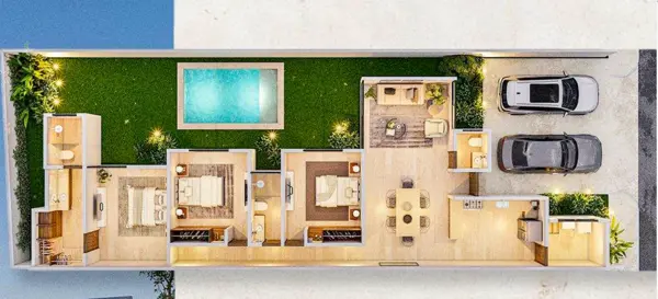 Casa en venta en Cholul, Mérida — foto 2 de 14