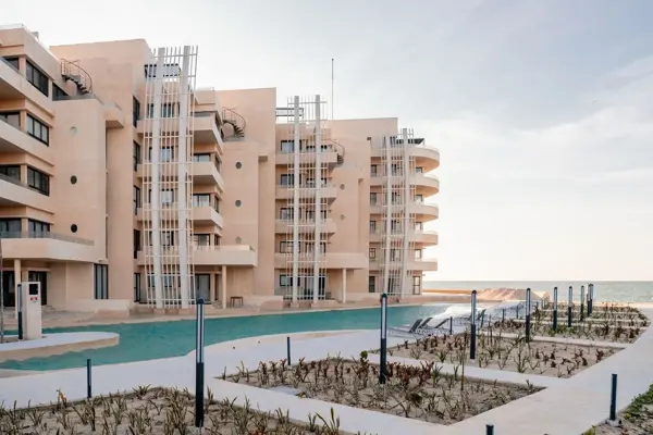 Departamento en venta frente al mar en telchac puerto merida yucatan