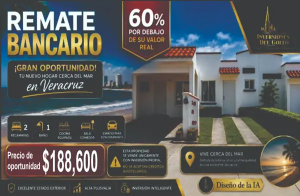 Remate Hipotecario: Casa en Cosoleacaque con Jardín, Oportunidad Única