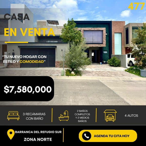 Casa en Venta en Barranca del Refugio, León - Oportunidad inigualable