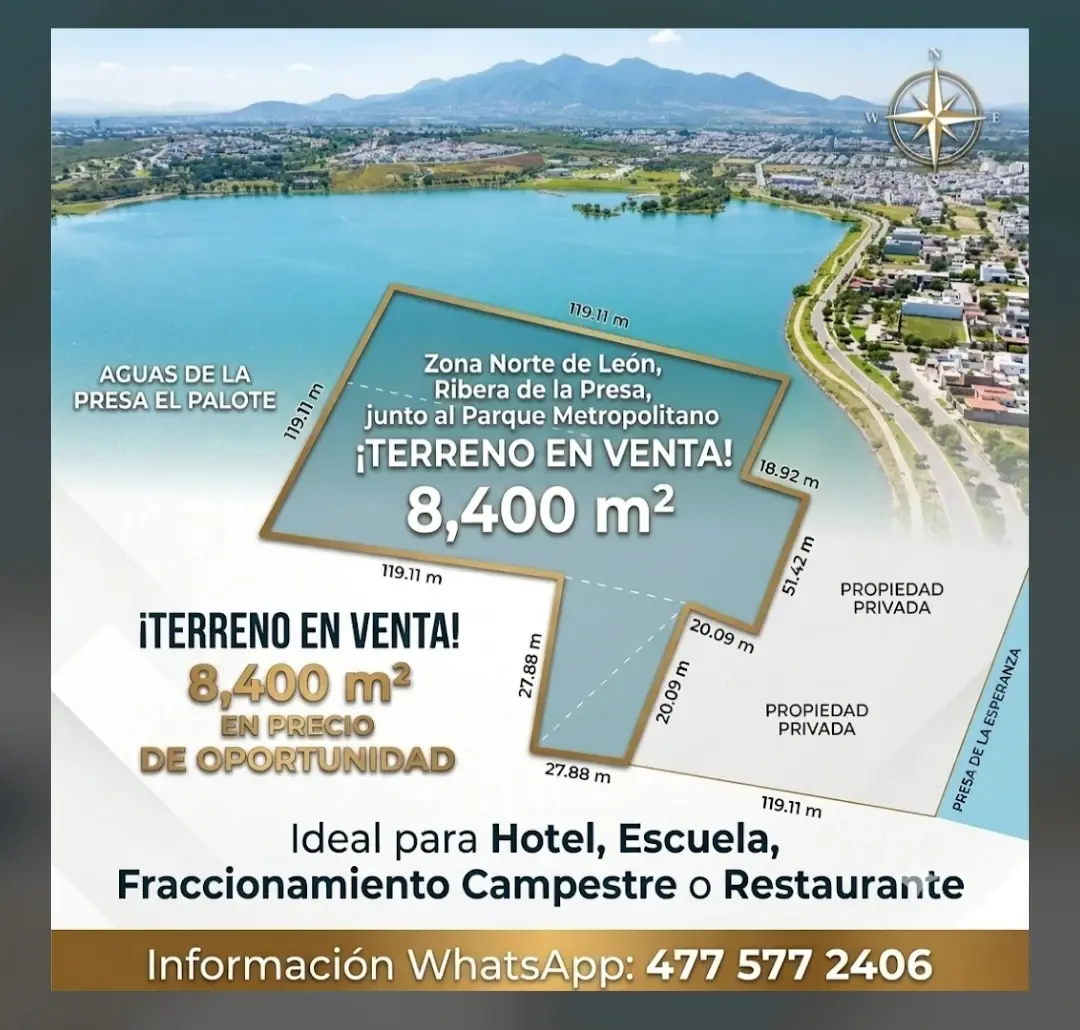 Terreno en venta en La Marina, León — foto 1 de 5