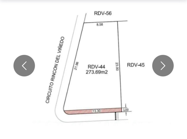 Terreno en venta en Los Viñedos, Torreón — foto 2 de 3